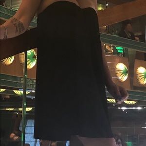 Babydoll strapless dress